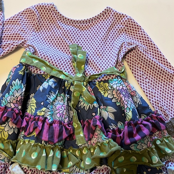 Girls 18 month Mustard Pie long sleeve dress - Picture 11 of 14